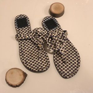 Tory Burch Miller Sandals Polka Dot
